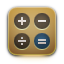 calculator DarkKhaki icon