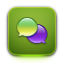 Text OliveDrab icon