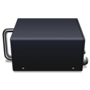 Black box DarkSlateGray icon