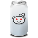 drink, Reddit, web20 Black icon