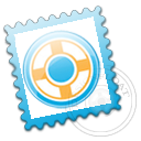 Stamp, Designfloat Black icon