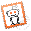Stamp, Reddit LightSalmon icon