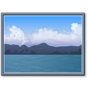 landscape, gallery, image, photo, picture SteelBlue icon