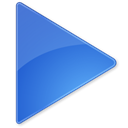 right arrow, play RoyalBlue icon