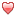 M, red, Heart Icon