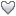 silver, L, Heart Icon