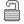 security, Lock, open DarkGray icon