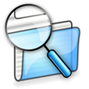 manager, search, File Black icon