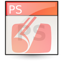 Postscript LightSalmon icon