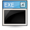 Application, executable Black icon