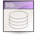 document, File, sql Linen icon