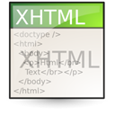 mime, html, xhtml Linen icon