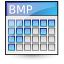 Bmp, image Black icon