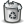 Trash, user, Full DimGray icon
