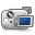 Camera, video Black icon