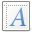 File, Font WhiteSmoke icon