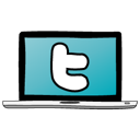 twitter, Computer Black icon