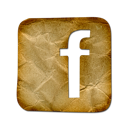 gold, Facebook Black icon