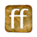Logo, square, Friendfeed Black icon