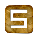square, Logo, spurl Black icon