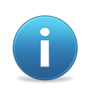 Information SteelBlue icon