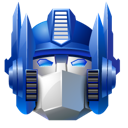 robot, Optimus, transformer Black icon