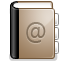 contacts, Address book RosyBrown icon