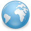 globe, 64, internet, Explorer SteelBlue icon