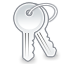 Keys, Unlock Icon