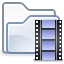 video, File LightSlateGray icon