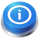 perspective, button, Info DodgerBlue icon