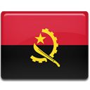flag, Angola Crimson icon