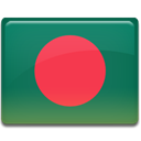 Bangladesh, flag SeaGreen icon