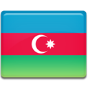 flag, Azerbaijan Crimson icon