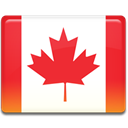 canada, flag Crimson icon