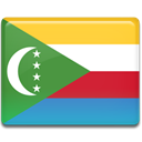 Comoros, flag SeaGreen icon