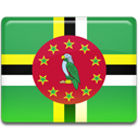 Dominica, flag MediumSeaGreen icon