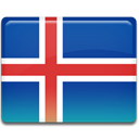 flag, iceland DarkSlateBlue icon