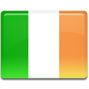 flag, Ireland SandyBrown icon