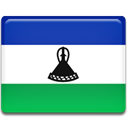 flag, Lesotho DarkSlateBlue icon