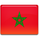 morocco, flag Crimson icon