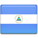 flag, Nicaragua CornflowerBlue icon