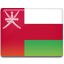 Oman, flag Crimson icon