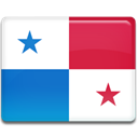 Panama, flag Crimson icon