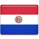 flag, Paraguay Crimson icon