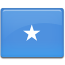 flag, Somalia CornflowerBlue icon