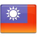 flag, Taiwan SlateBlue icon