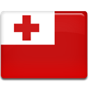 Tonga, flag Firebrick icon