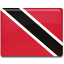 flag, trinidad and tobago Crimson icon