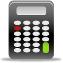 calculator, math DarkSlateGray icon